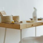 modern organized living room