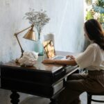 stylish work from home outfit